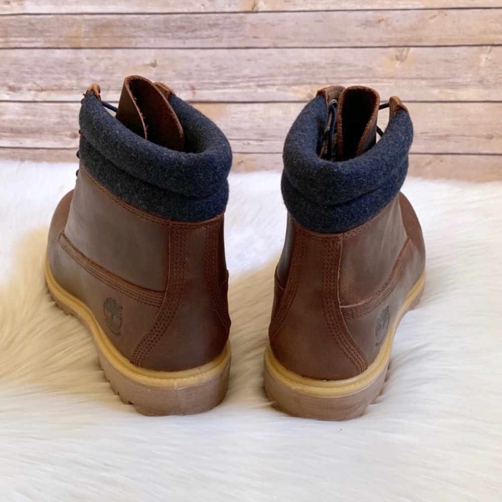 Timberland Brown Premium 6” Waterproof Boots - Picture 6 of 7